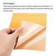 thumbnail image 4 of Unique Bargains Self-Adhesive Velvet Patches Repair Patches Yellow 58'x8', 4 of 5