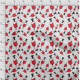 thumbnail image 4 of oneOone Jersey en Viscose Rouge Tissu Virus Médical Matière de Robe Tissu Imprimé Tissu au Mètre 60 Pouces de Large, 4 of 4