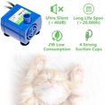 thumbnail image 4 of YOPTOP Cat Water Fountain Pump 40db Super Silent Cat Fountain Replacement Pump Auto Power Off Pet Water Fountain Pump IP68 Waterproof DR-DC160 Replacement Pump, 4 of 9