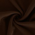 thumbnail image 3 of zanvin T-Shirt Blouse Côtelé Ajusté Extensible à Manches Longues pour Femme, Mode d'Automne, Haut Basique Uni, Coffee, m, 3 of 4
