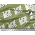 thumbnail image 3 of Soimoi Crepe Silk Fabric Fish Block Print Fabric by The Yard 42 Inch Wide, 3 of 3