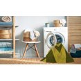 thumbnail image 2 of Ahgly Tapis d'Intérieur Lavable en Machine Carré Transitionnel Brun Bronze Foncé, 6 Pieds Carré, 2 of 7