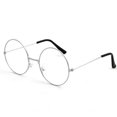 thumbnail image 1 of Vintage Women Men  Circle Metal Spectacles Optical Glasses Eyeglasses Frame, 1 of 11