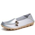 thumbnail image 4 of Chaussures Plates Décontractées pour Femmes à Bout Rond Mocassins Semelle Souple Chaussures Simples Décontractées Type Pois, 4 of 9