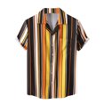 thumbnail image 1 of Birdeem Nouvelle Mode Décontractée Chemise à Carreaux Col Rabattu Manches Courtes Blouse & Chemise, 1 of 9