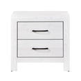 thumbnail image 4 of Lexicon Corbin Asian Hardwood Nightstand in White, 4 of 7