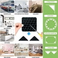 thumbnail image 4 of Blanket Fixing Sticker, Sofa Cushion Anti Fixing Artifact, Carpet Sheet Anti Running And Sticker for Rug Gripper on Hardwood Floors, D, 4 of 5