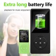 thumbnail image 4 of stanreset MP3 Player Record Digital Display Screen Portable Lossless Players Portable Sport Running Walking Equipment with Micrphone Green, 4 of 8