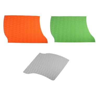 stanreset Tapis de Surf pour Terrasse avec Traction, Tapis de Surf avec Adhésif Fort, Planche de Surf d'Extérieur en EVA, Ajouré, Débutants Professionnel, Gris