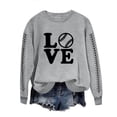 thumbnail image 4 of EQWLJWE Chemises à Manches Longues pour Femmes Décontractées en Liquidation, Chemises d'Été pour Femmes 2024 Tendance Vacances, Chandail à Capuchon Imprimé à Col Rond pour Femmes d'Automne Haut à Manches Longues, 4 of 4