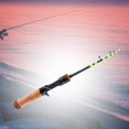 thumbnail image 2 of Almencla Telescopic ing Rod Durable Anti Slip Handle for Bass Ponds ing Gears Green Butt, 2 of 8