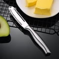 thumbnail image 2 of Yhmxh Stainless Steel Knife With Two Cutting Specifications Knife Conserve Knife Bread And Knife Cheese Knife And Western Food Knife Home and Kitchen kitchen Accessories kitchen Essentials, 2 of 5