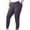 Navy, variant on BLVB Women's Plus Size Leggings Elastic High Waist Workout Yoga Pants Soft Stretch Lounge Trousers for Work Casual