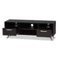 thumbnail image 3 of Baxton Studio Warwick 47" TV Stand in Dark Brown, 3 of 11