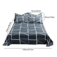 thumbnail image 3 of EGNMCR 3PCS Bedding Sets All Season Bedding Sheet Comforters Sets With Pillow Cases 3 Pcs Bed Set Down Sheet Set Shrinkage And Fade Resistants Easy Polyester Bedding Suits, 3 of 6