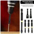 thumbnail image 4 of 44Pcs Impact Screw Driver Bit Set Hex Allen Bits Nut Driver for Power Screwdriver, 4 of 9