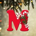 thumbnail image 1 of Vaidha 26 Letters Christmas Tree Decoration Pendant Christmas Tree Ornaments Personalized DIY Christmas Ornaments Christmas Decoration Xmas Tree Hanging Decor, 1 of 3