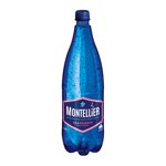 Montellier Grapefriut Carbonated Natural Spring Water 1 L, Bottle