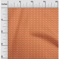thumbnail image 1 of oneOone Cotton Poplin Orange Fabric Geometric Bandhani Sewing Craft Projects Fabric Prints By Yard 42 Inch Wide, 1 of 4