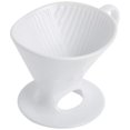 thumbnail image 3 of Melitta 1 Cup Porcelain Pour-Over Cone Coffeemaker, Glossy White, 3 of 7