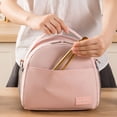thumbnail image 3 of Antqov Lunch Bag for Women & Men Adult Insulated Lunch Box, Small Cooler Food Lunch Containers Reusable Lunch Tote Bags for Outdoor Work Travel Picnic Supplies, 3 of 7