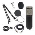 thumbnail image 1 of MERIGLARE Microphone à Condensateur Professionnel & Kit de Montage pour Diffusion en Studio Enregistrement, 1 of 1
