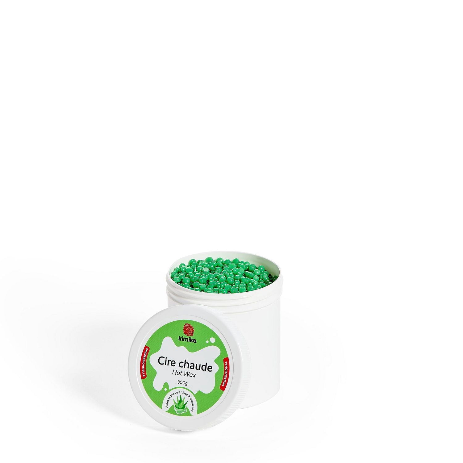 KIMIKA BEAUTY PRO Aloe Green Tea Hot Wax Beads 300g
