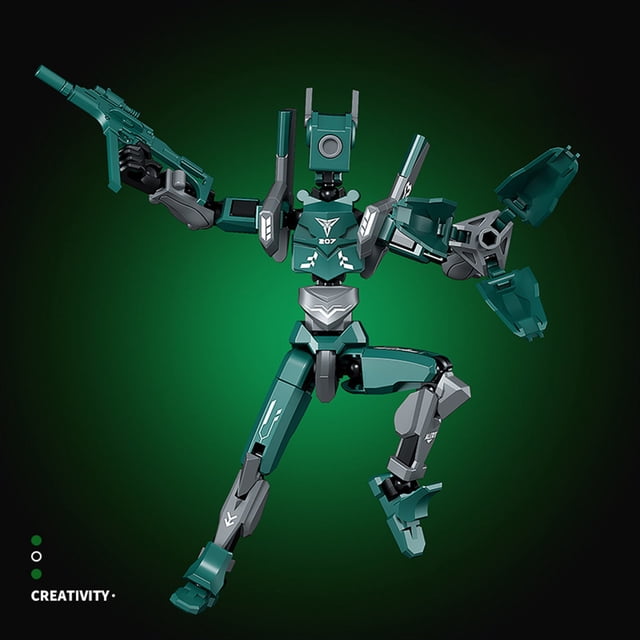 Summer Savings Clearance! New Mech Doll Multi Joint Mobile Multi Gesture DIY Assembly Dummy Model Toy