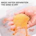 thumbnail image 4 of Orange 50G Box Orange Wet Sand Toy For Children Water Play Educational Space Sand For Modelling, 4 of 7