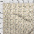 thumbnail image 3 of oneOone Cotton Jersey Yellow Fabric Text Craft Projects Decor Fabric Printed By The Yard 58 Inch Wide, 3 of 5