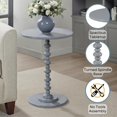 thumbnail image 4 of Convenience Concepts Palm Beach Spindle Table in Light Gray Wood Finish, 4 of 6