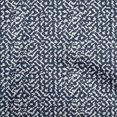 thumbnail image 1 of oneOone Velvet Navy Blue Fabric Block Sewing Material Print Fabric By The Yard 58 Inch Wide-CE, 1 of 1