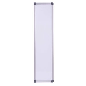 The Original: ANGLAIS Maven Slim Skinny Whiteboard Dry Effacer la liste Narrow Mini Petit mur de bureau Portable magnétique Tall Dry Effase White Board Frame 7.9  x 31,5 20 cm x