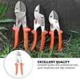 thumbnail image 2 of 1Pc Pruning Shears Twigs Pruning Tool with Safety Buckle Gardening Tool (Orange), 2 of 8