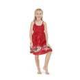 thumbnail image 1 of Girl Elastic Strap Dress Christmas Dress Santa Red, 1 of 2
