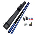 thumbnail image 3 of S SERENABLE 58.66inch Billiard Cue Portable Pool Table Sticks for Break Room Home Office blue, 3 of 9