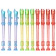 thumbnail image 1 of 10 Pcs Instrument à Flûte pour Enfants Petits Instruments de Musique pour Instrument à Vent Débutants, 1 of 8