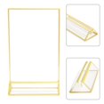 thumbnail image 2 of Acrylic Phnom Penh Table Card Wedding Number Plate Menu Stand Table Card, 2 of 5