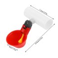 thumbnail image 4 of 10Pcs Chicken Drinking Cup, Automatic Poultry Waterer, Plastic Chicken For Bird Sheep For Any Breed Of Poultry, 4 of 8