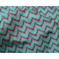 thumbnail image 4 of oneOone Silk Tabby Fabric Chevron Ikat Print Sewing Fabric BTY 42 Inch Wide, 4 of 4