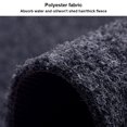 thumbnail image 4 of kurtrusly Tapis de Porte Antidérapant à Absorption d'Eau Super Forte pour Entrée Intérieure et Extérieure Papillons Gris 1 Ensemble, 4 of 6