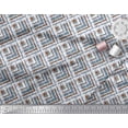 thumbnail image 3 of Soimoi Rayon Fabric Diagonal Check Print Sewing Fabric Yard 56 Inch Wide, 3 of 5