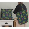thumbnail image 5 of Soimoi Silk Fabric Leaves & Floral Artistic Print Sewing Fabric Yard 42 Inch Wide, 5 of 5