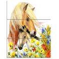 thumbnail image 2 of Design Art - Cheval et Poulain avec Prairie, 2 of 3