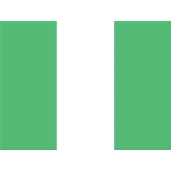2 ft. X 3 ft. Nyl-Glo Nigeria Flag