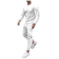thumbnail image 2 of CEHVOM 2021 Spring And Autumn Long-sleeved Casual Suit Two-piece Men's Trend Multicolor, 2 of 5