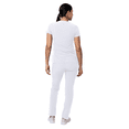 thumbnail image 2 of Adar Addition Go-Higher Scrub Set For Women - Notched V-Neck Scrub Top & Skinny Cargo Scrub Pants, 2 of 7