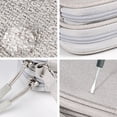 thumbnail image 5 of Portable Cable Organizer Bag Travel Cord Organizer Pouch Small Electronics Accessories Bag Tech Cord Storage Pouch for Cable  Charger Drive Earphone USB SD Card, 5 of 5