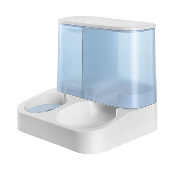2 in 1 Design Pet Food and Water Dispenser, Automatic Feeder, Cat Food and