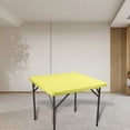 thumbnail image 4 of TIELUTT Upgrade Your Home Instantly with A Square Elastic Table Cover – Stretchable and Table Clothes 48 X 48 Reusable Tablecloth Table Cloths for 6 Foot Tables Table round Tablecloth Stretchy Table, 4 of 6